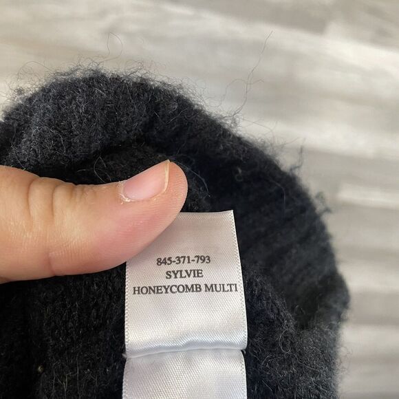 Rails Sylvia Honeycomb Multi Striped sweater Size Large Alpaca Blend Soft Cozy - Picture 11 of 12